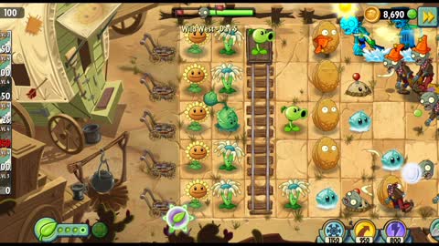 Plants vs Zombies 2 Wild West Day 5