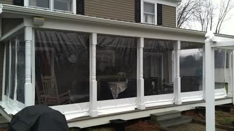 How to Enclose Your Porch with Clear Plastic Vinyl - Enclosure Guy