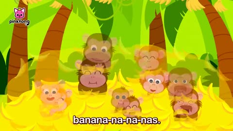 Monkey Banana Dance | Baby Monkey | Dance Along Song | Pinkfong Kids Songs