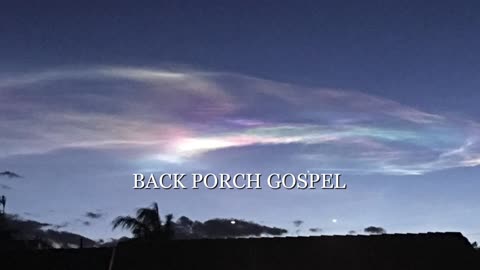 BACK PORCH GOSPEL: A LIVE POWER TRIO OF GOD'S MUSICIANS!