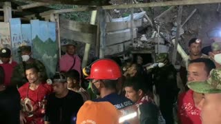 Rescatados los 14 mineros en Barranco de Loba