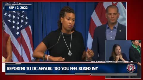 DC Reporter To Mayor Bowser: 'Do You Feel Boxed In?'