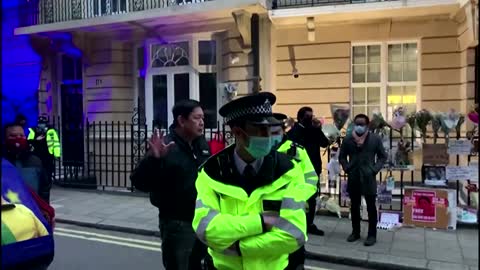 Myanmar's ambassador locked out of London embassy