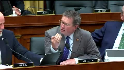 Rep Thomas Massie: "Let's not let the FBI label mothers 'domestic terrorists.'"