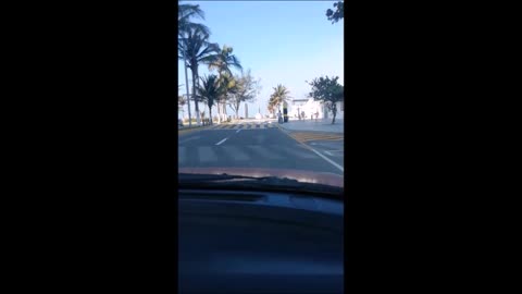 Clean, Modern Boulevard in Veracruz, Mexico