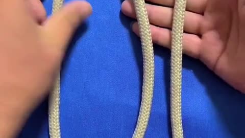 How to Tie the knotting skills in life, you can learn at a glance #50
