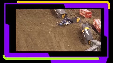 Incident at a motocross track