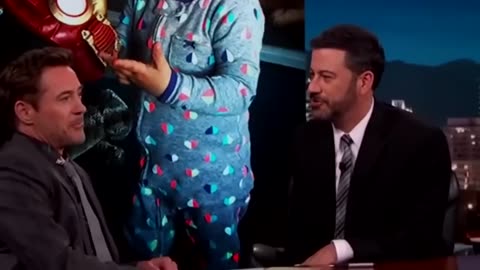 Robert Downey Jr Puts Jimmy Kimmel In his Place - Body Language Drama