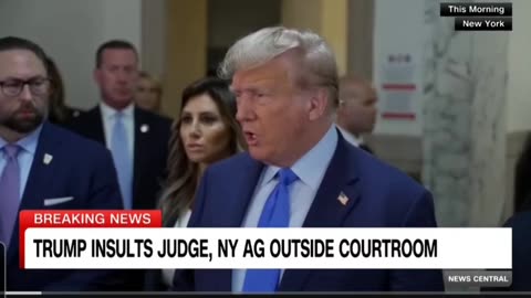 Trump attacks Judge In Press Conference