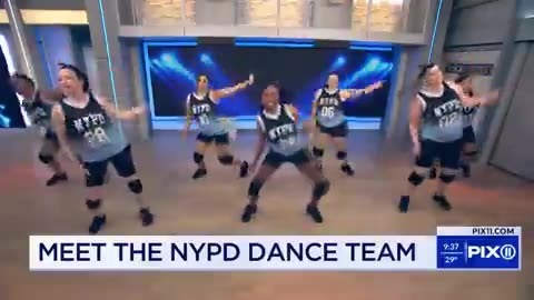 The NYPD now has its own dance team