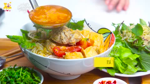 Trailer | How to cook "Bun Rieu Cua" aka Vietnamese Crab Noodle Soup - Sunshine Family TV