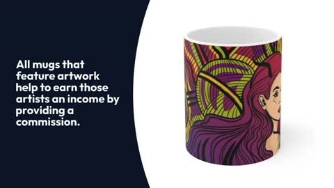 Lidi Di, Abstract Design Coffee Mugs