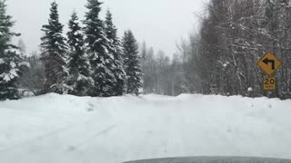 Snowy alaska