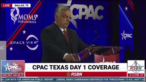 CPAC in Dallas - Hungarian Prime Minister Viktor Orban