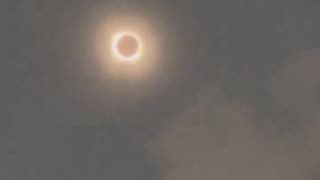 Total eclipse over Texas April 8, 2024