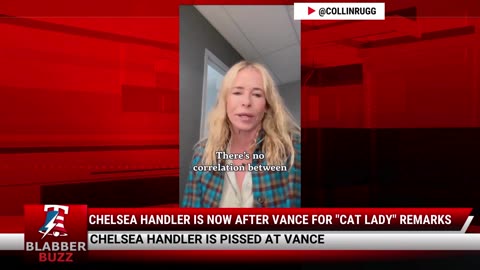 Chelsea Handler Is Now After Vance For "Cat Lady" Remarks