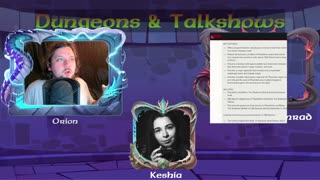 Dungeons & Talkshows Live: Ep 33 ft: Keshia Bithell (Confessions of a Game Master podcast)