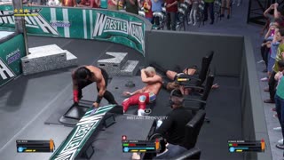 WWE 2K23: Cody Rhodes VS Roman Reigns VS The Rock