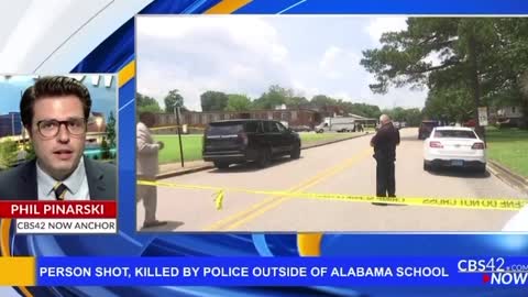 Alabama School Resource Officer kills man trying to 'aggressively' enter Gadsden elementary school.