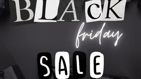 Black Friday Sale in LIVE!!!