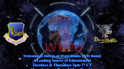 Dawgs of Warr Radio (AM Band) - Tuesday -12JUL22