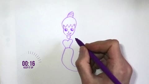 How to Draw a Mermaid Drawing Tutorial: Super Easy for Beginners