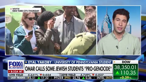 Student calls out Ilhan Omar for calling some Jewish students 'pro-genocide'