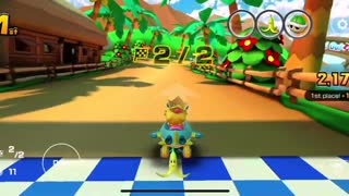 Mario Kart Tour - Soda Jet Kart Gameplay (Cat Tour Token Shop Reward)