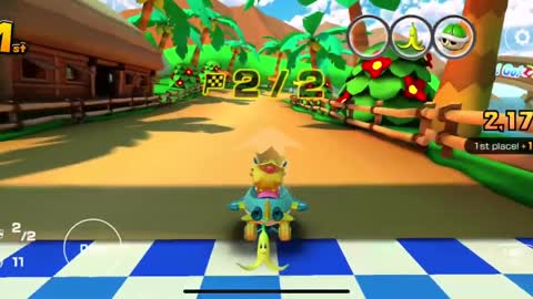 Mario Kart Tour - Soda Jet Kart Gameplay (Cat Tour Token Shop Reward)