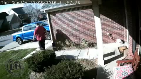 Porch Pirates Caught And Confronted on camera