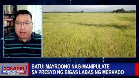 Batu: Mayroong nag-manipulate sa presyo ng bigas labas ng merkado