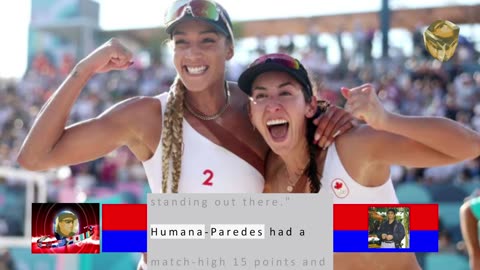 Canada's Wilkerson, Humana-Paredes upset U.S. to reach Olympic beach volleyball quarterfinals
