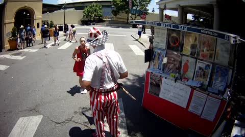 World's Most Insane Liberal! - Bad Ass Uncle Sam