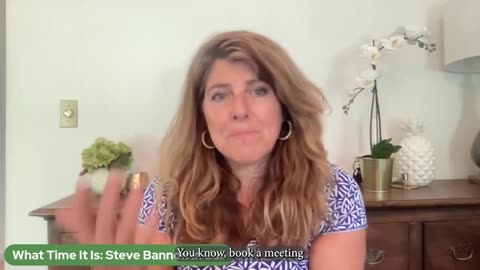 Dr. Naomi Wolf: "What Time It Is: The Incarceration of Stephen K Bannon"