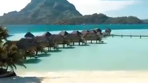 Bora bora beach