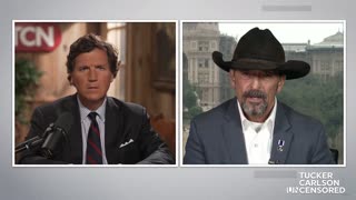Tucker Carlson interviews one of the leaders of the Trucker Convoy headed to Eagle Pass, Texas.