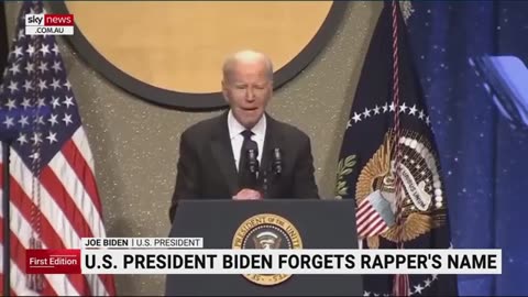 Us President Joe Biden delivers a new howler during speech