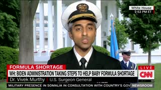 Biden's Surgeon General Vivek Murthy on baby formula shortage: “Check with your doctor’s office to see if they have samples.”