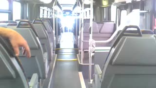 A Ride along on a 60 foot transit bus