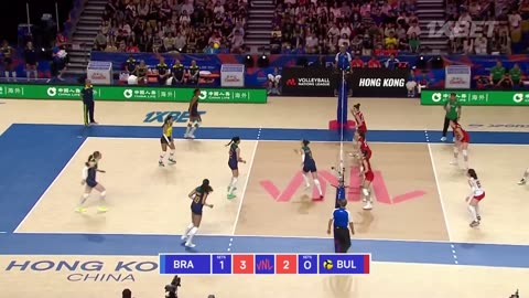 🇧🇬 BUL vs. 🇧🇷 BRA - Highlights / Week 3 / Women's VNL 2024/Volleyball!