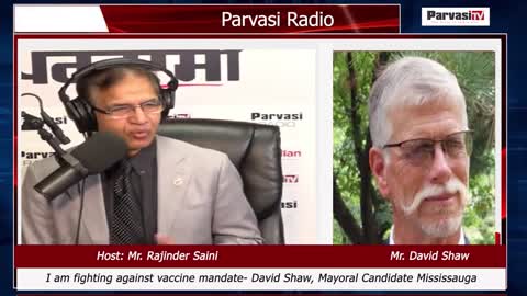 David Shaw - 2nd Parvasi Media Interview