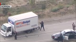 LAPD vs UHAUL, The Pursuit