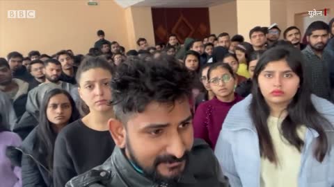Russia Ukraine War: Ukraine के Sumy शहर में फंसे Indian Students ने बताया अपना हाल (BBC Hindi)