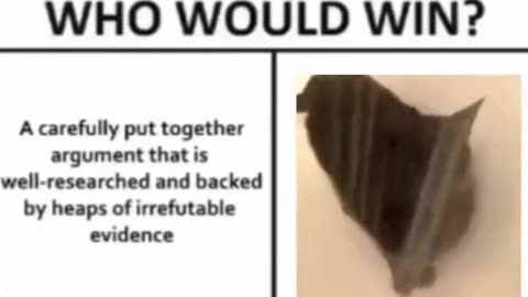 Who would win?