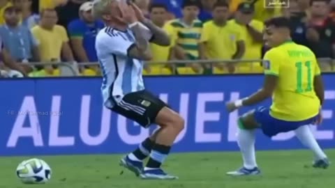 Argentina Player Funny Acting In Worldcup 2023