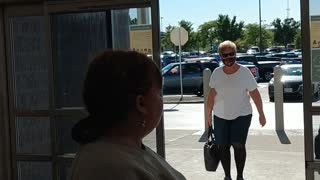 Woman Making a Scene in Walmart Over Wearing a Mask