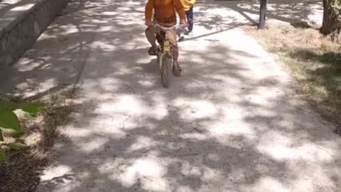 Abdulbasit Hamidi's racing bike