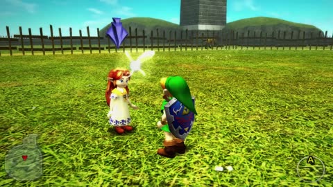 ZELDA: OCARINA OF TIME 3D Cartoon (Full Game Movie)