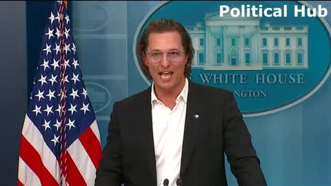 Matthew McConaughey White House Speech on Uvalde, gun control!