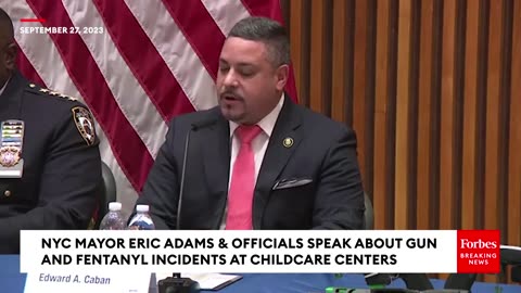 BREAKING- Mayor Adams & DA Bragg Hold Press Conference After Ghost Guns Found At NYC Day Care